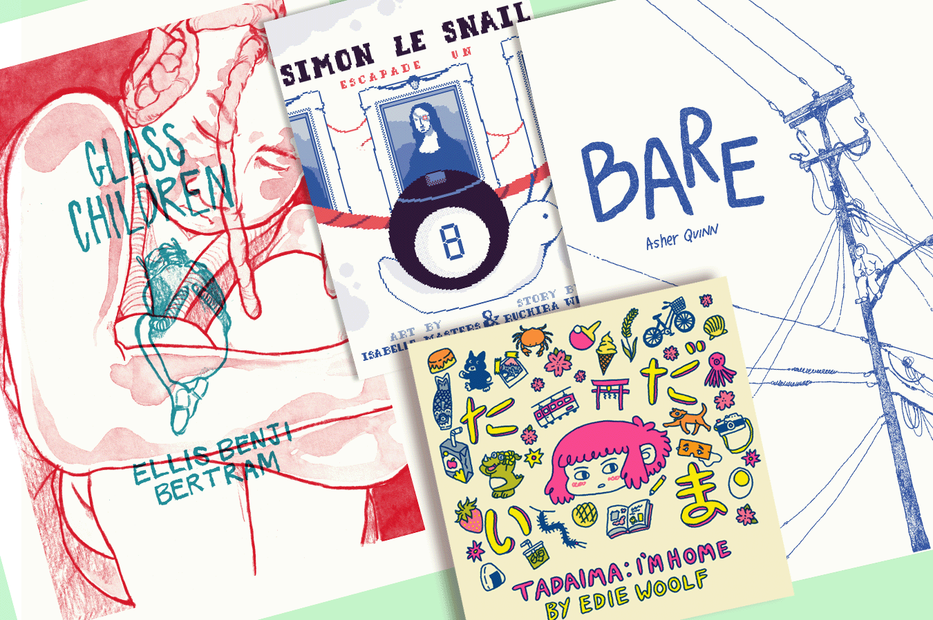 2026 Graphic Novel Releases: Four Riso-Printed Books Published by Inky Fruit Co