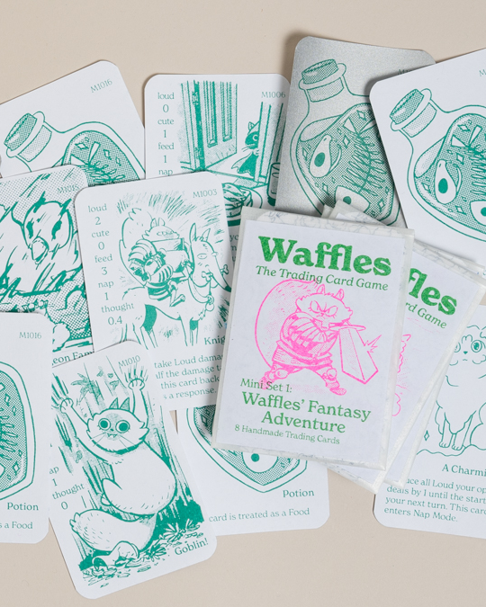 Waffles the Trading Card Game