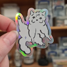 Waffles Butt | Vinyl Sticker