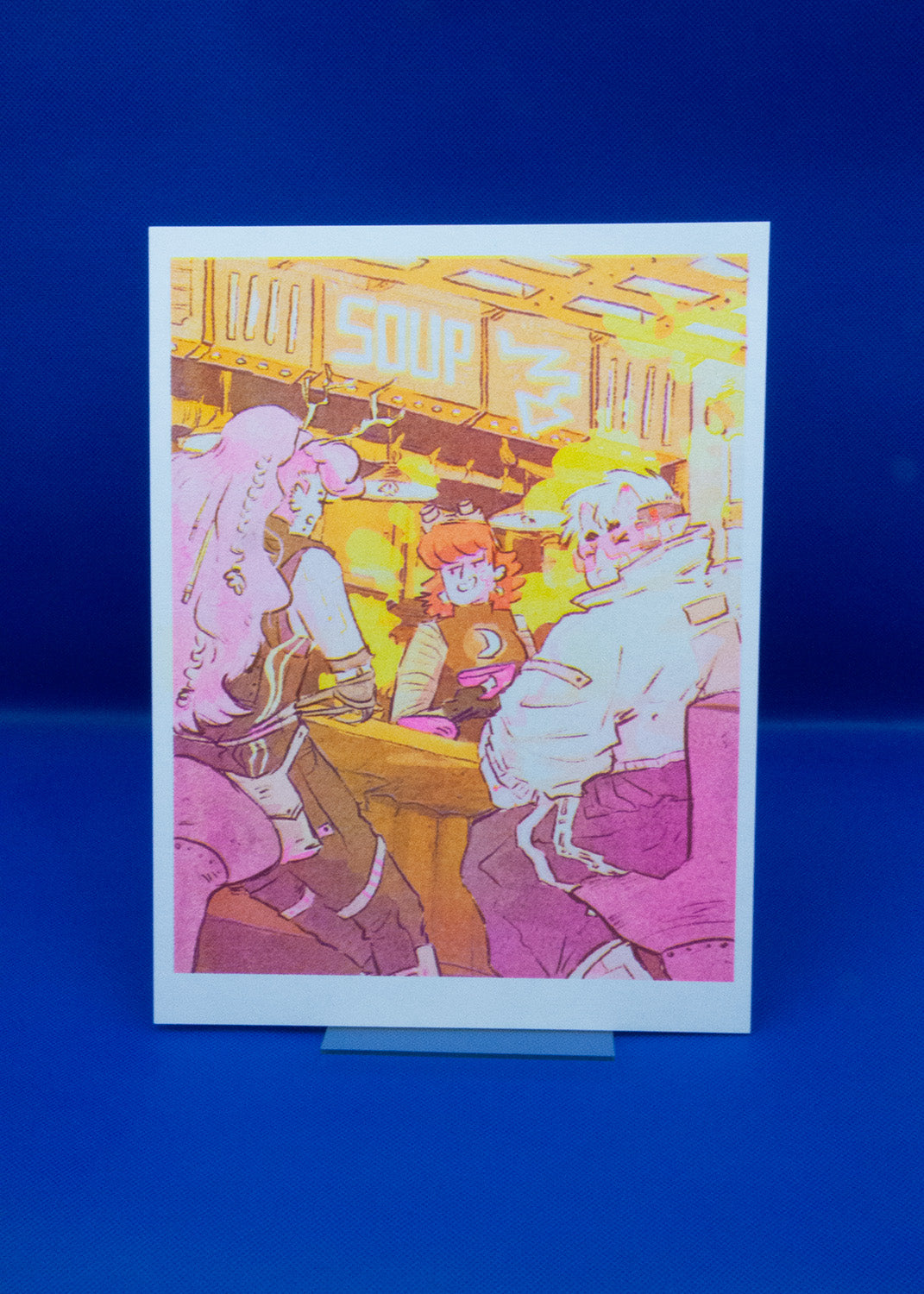 Soup Group | A4 Risograph Print