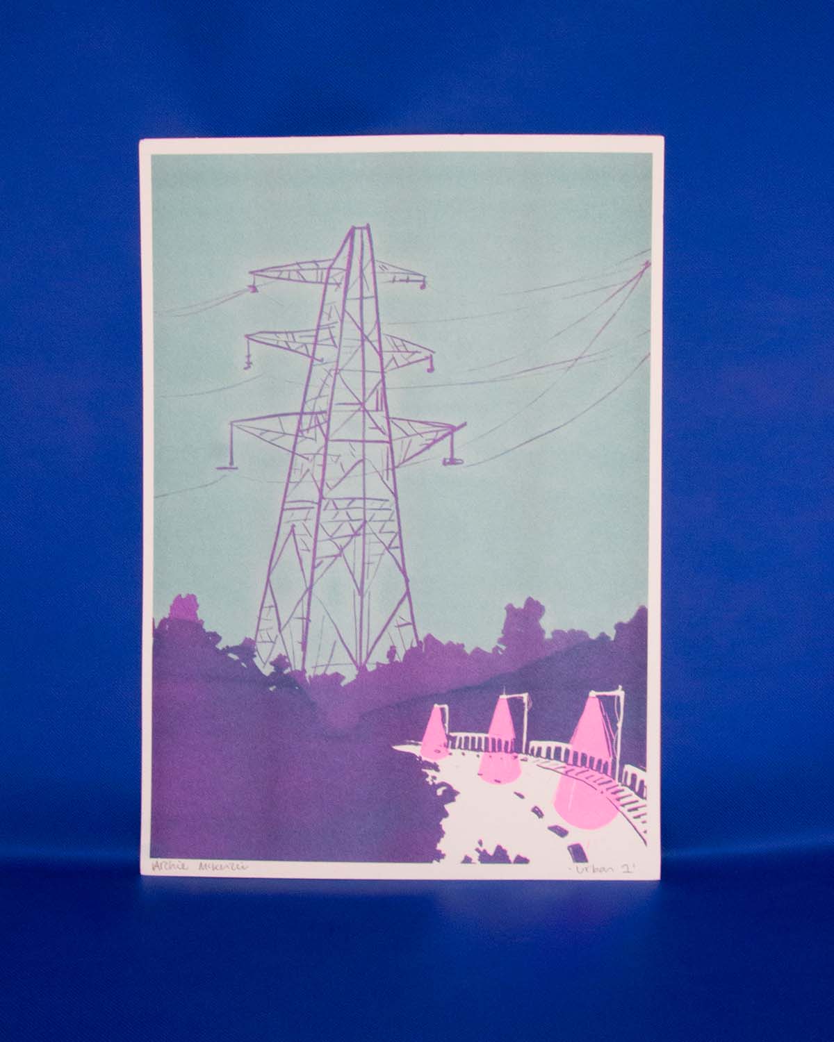 Urban 1 | A3 Risograph Print