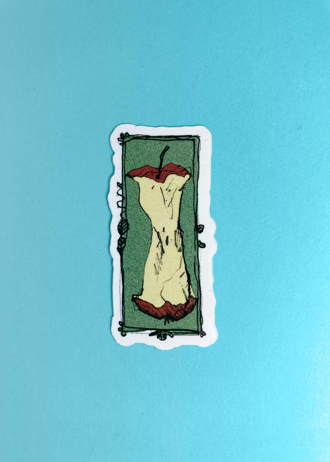 Applecore Sticker