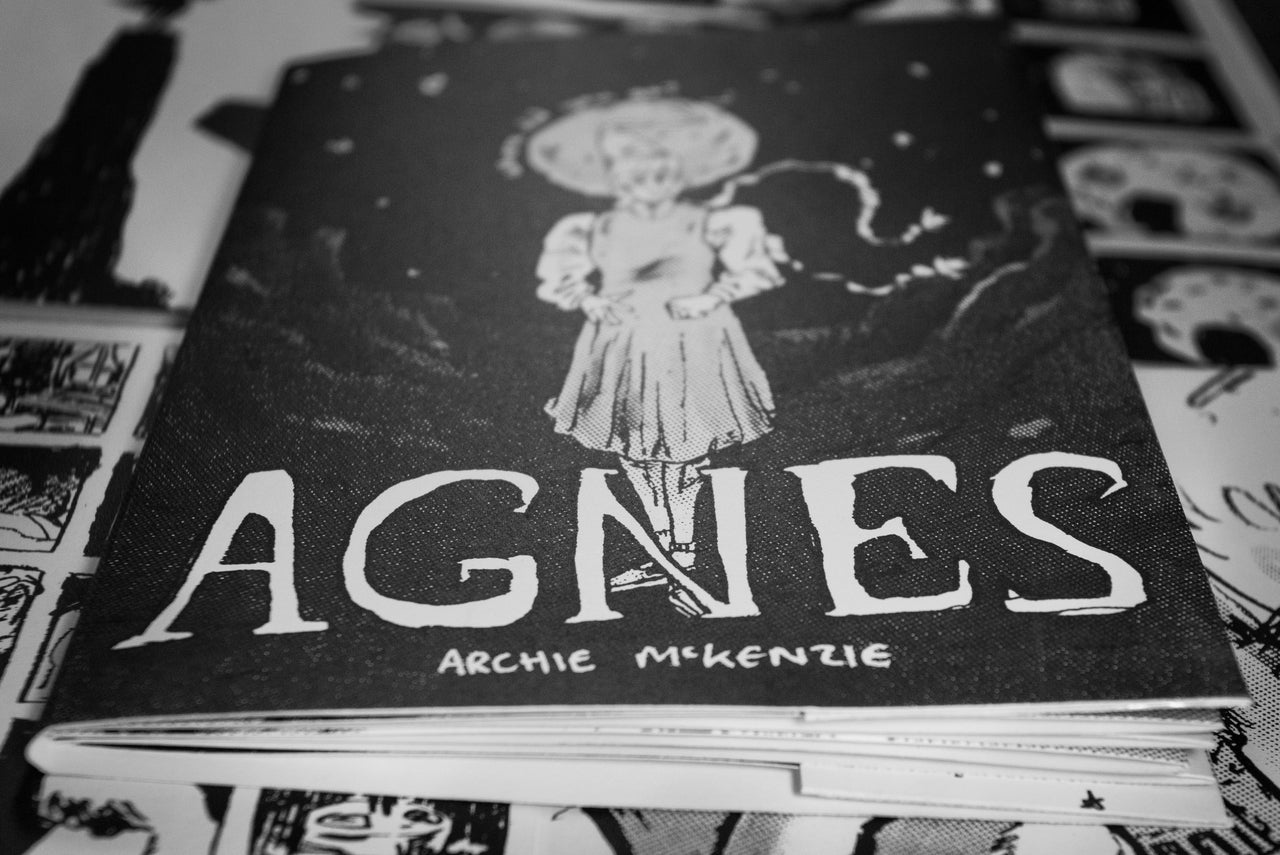 Agnes | Screenprinted Concertina Silent Comic