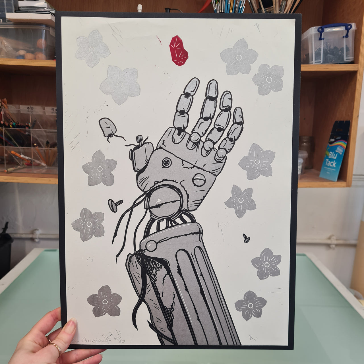 Full Metal Alchemist | A3 Reduction Linocut