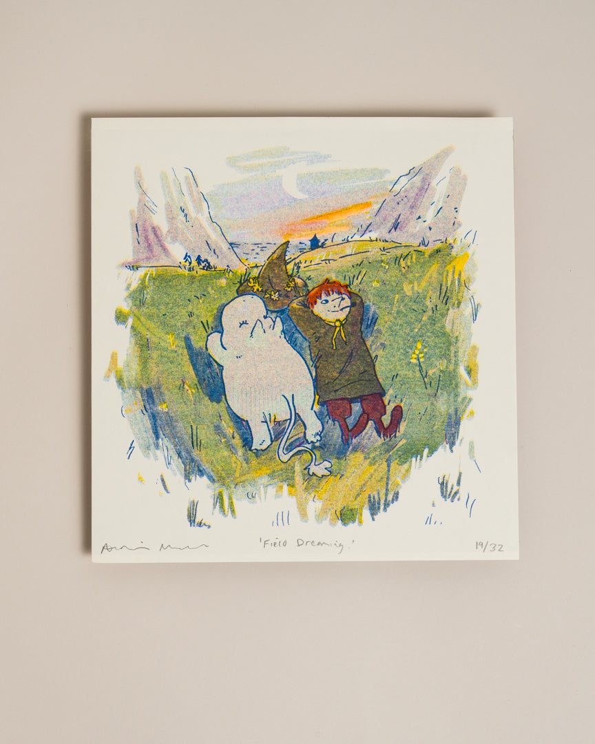 Field Dreaming | Risograph Print