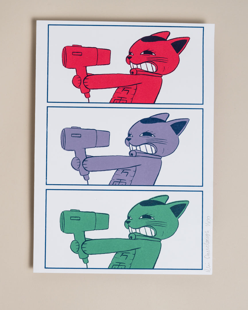 Turbo Granny | A4 Screen Print