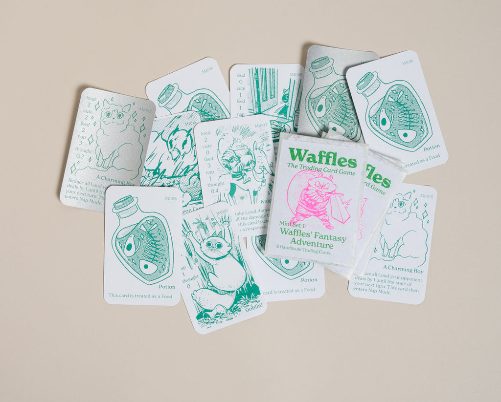 Waffles' Fantasy Adventure | Expansion Booster Pack | Waffles TCG