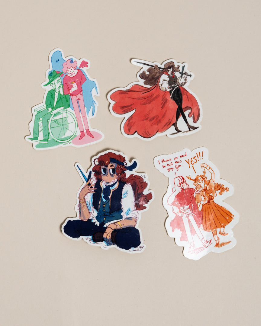 MCYT | Vinyl Stickers by Archie McKenzie