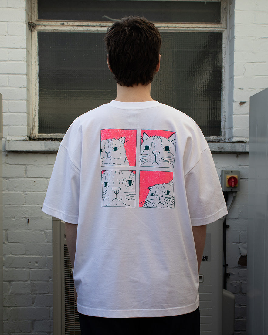 Waffles Selfie | Screen-Printed T-Shirt