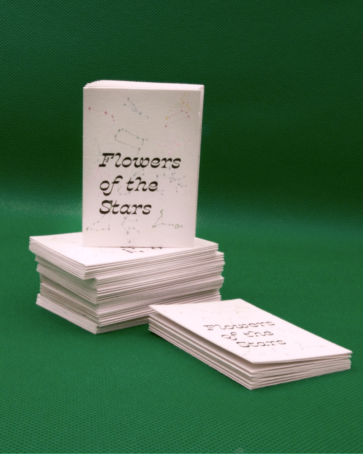 Flowers of the Stars | Handmade Concertina Zine