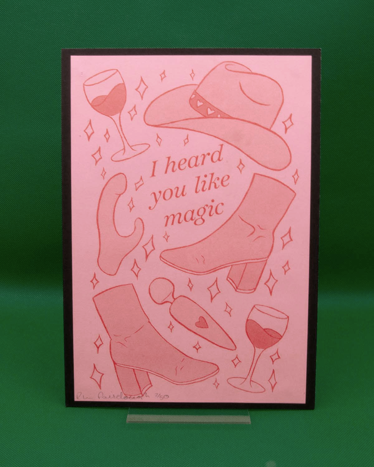 I Heard You Like Magic | Chappel Roan Risograph Print